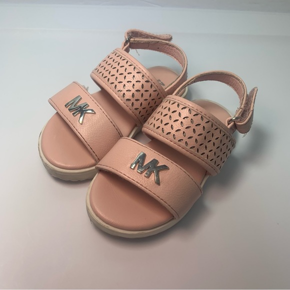 MICHAEL Michael Kors Pink Kids Sandals - Picture 2 of 12